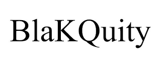 BLAKQUITY