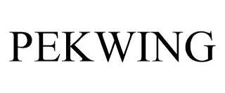 PEKWING