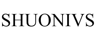 SHUONIVS