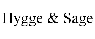 HYGGE & SAGE
