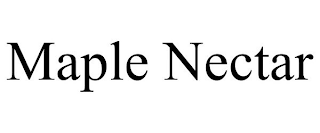 MAPLE NECTAR