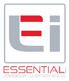 EL I ESSENTIALLI POWERED BY U.S. BATTERY MFG. CO.