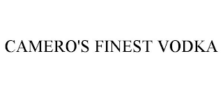 CAMERO'S FINEST VODKA