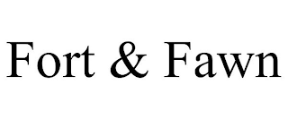 FORT & FAWN