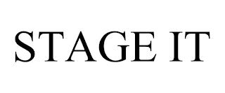 STAGE IT