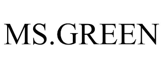 MS.GREEN