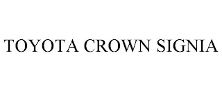 TOYOTA CROWN SIGNIA