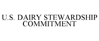 U.S. DAIRY STEWARDSHIP COMMITMENT
