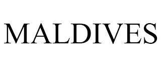 MALDIVES