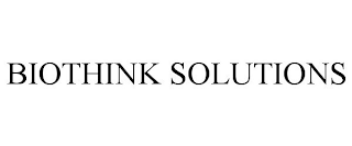 BIOTHINK SOLUTIONS