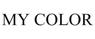 MY COLOR