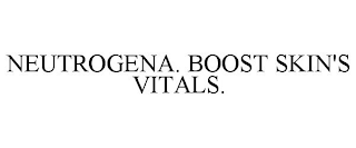 NEUTROGENA. BOOST SKIN'S VITALS.