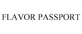 FLAVOR PASSPORT