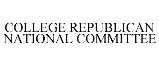 COLLEGE REPUBLICAN NATIONAL COMMITTEE