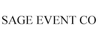 SAGE EVENT CO