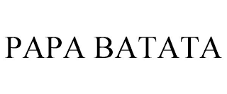 PAPA BATATA