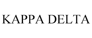 KAPPA DELTA