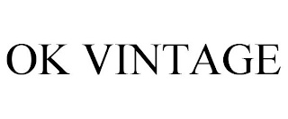 OK VINTAGE