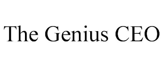 THE GENIUS CEO