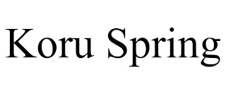 KORU SPRING