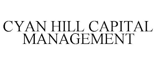 CYAN HILL CAPITAL MANAGEMENT