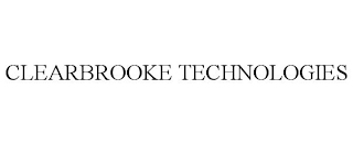CLEARBROOKE TECHNOLOGIES