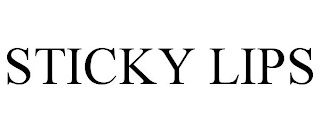 STICKY LIPS