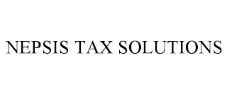 NEPSIS TAX SOLUTIONS