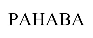 PAHABA