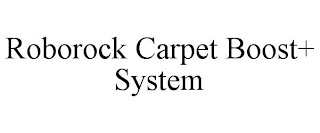 ROBOROCK CARPET BOOST+ SYSTEM