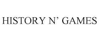 HISTORY N' GAMES