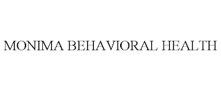 MONIMA BEHAVIORAL HEALTH