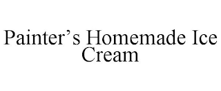 PAINTER'S HOMEMADE ICE CREAM