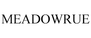 MEADOWRUE