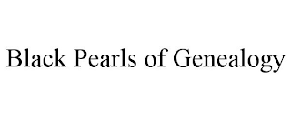 BLACK PEARLS OF GENEALOGY