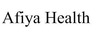 AFIYA HEALTH