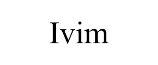 IVIM