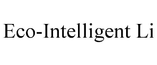 ECO-INTELLIGENT LI
