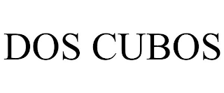 DOS CUBOS