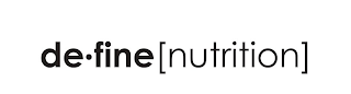 DE·FINE [NUTRITION]