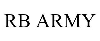 RB ARMY