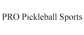 PRO PICKLEBALL SPORTS