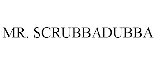MR. SCRUBBADUBBA