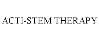ACTI-STEM THERAPY