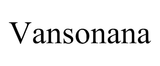 VANSONANA