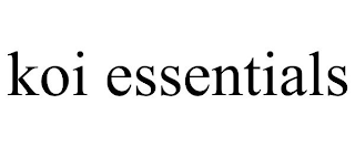 KOI ESSENTIALS