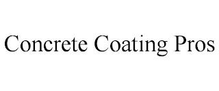 CONCRETE COATING PROS