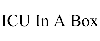 ICU IN A BOX