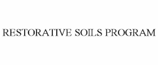 RESTORATIVE SOILS PROGRAM