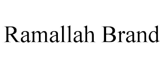 RAMALLAH BRAND